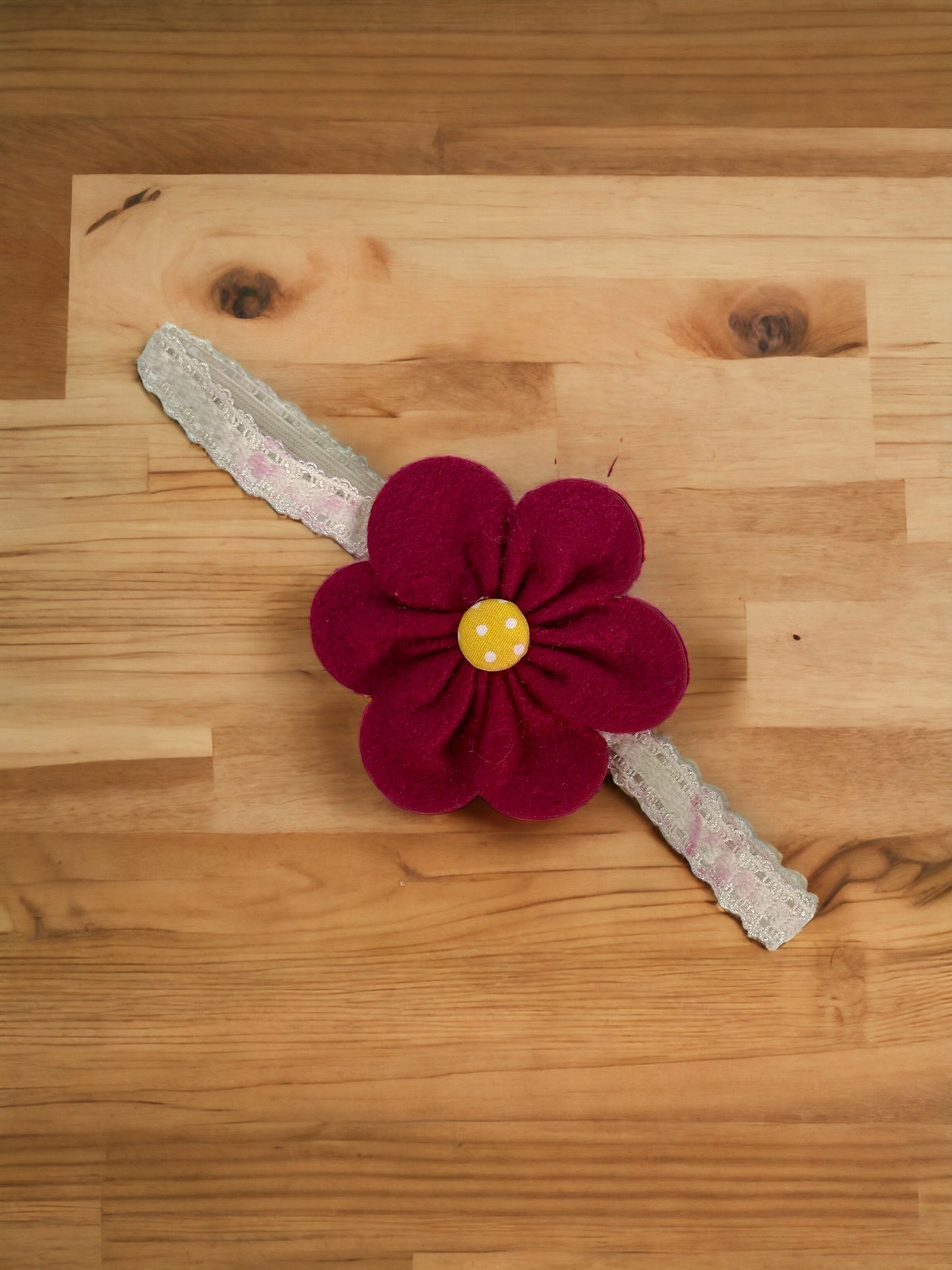 Baby Rose Bud Baby Headband