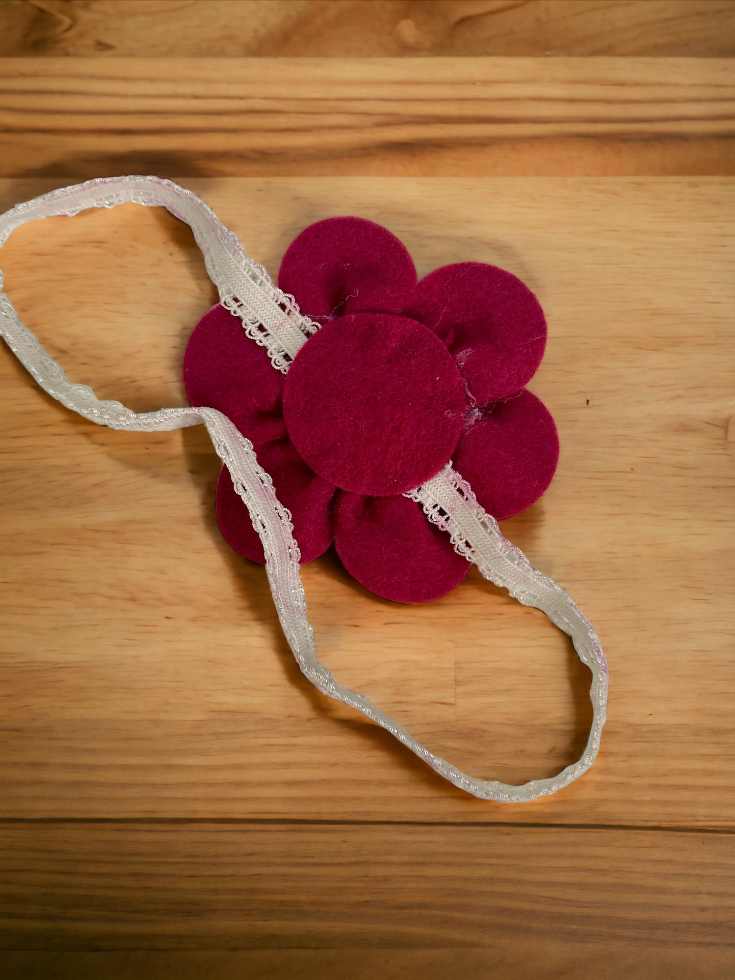 Baby Rose Bud Baby Headband