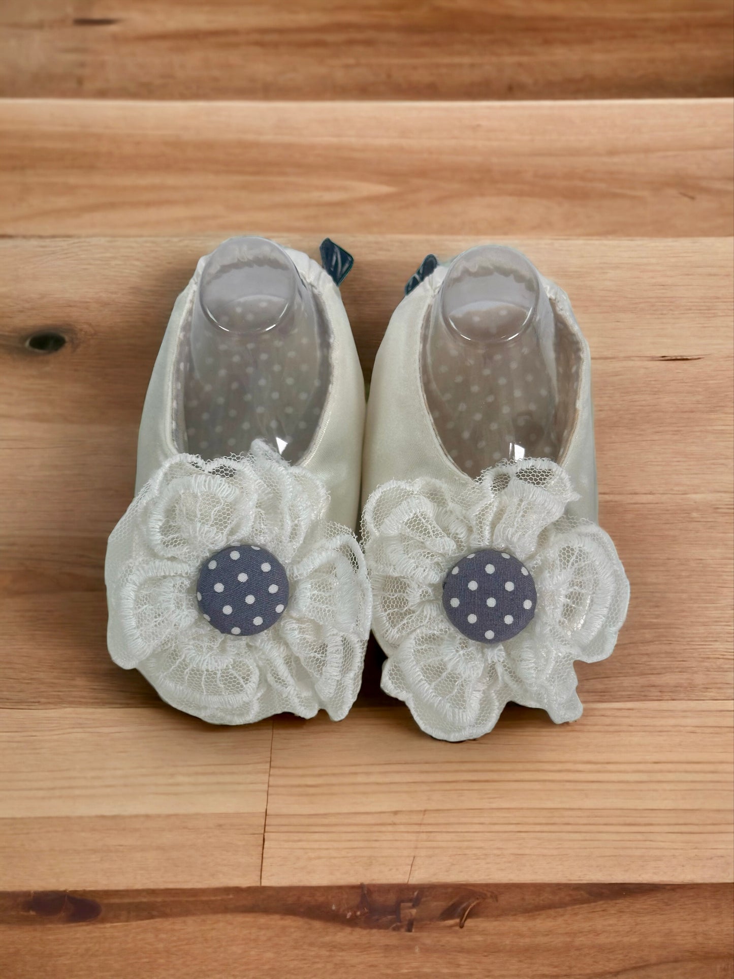 Angel Wings Ballerina Baby Shoes & Headband Set