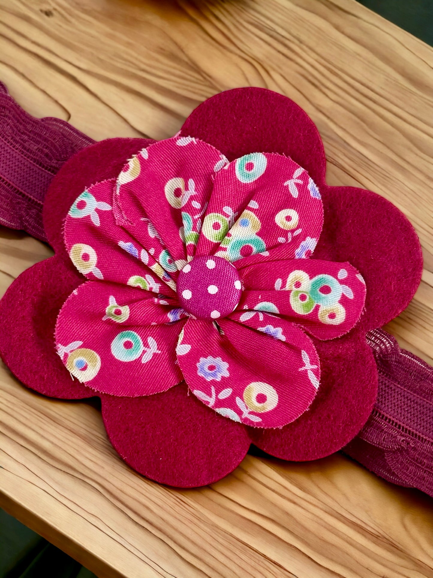 Red Velvet Baby Headband