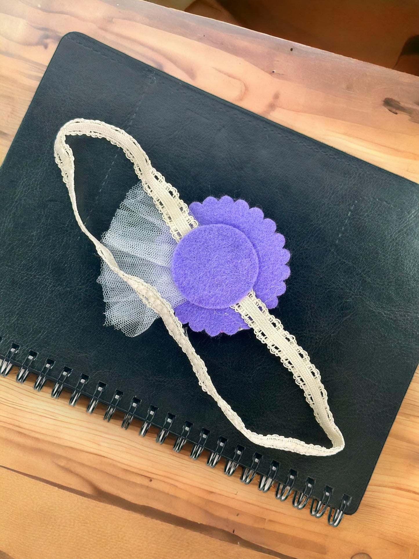 Lightness of Lilac Baby Headband